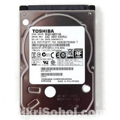 Toshiba 500GB 2.5 Inch SATA 5400RPM Notebook HDD